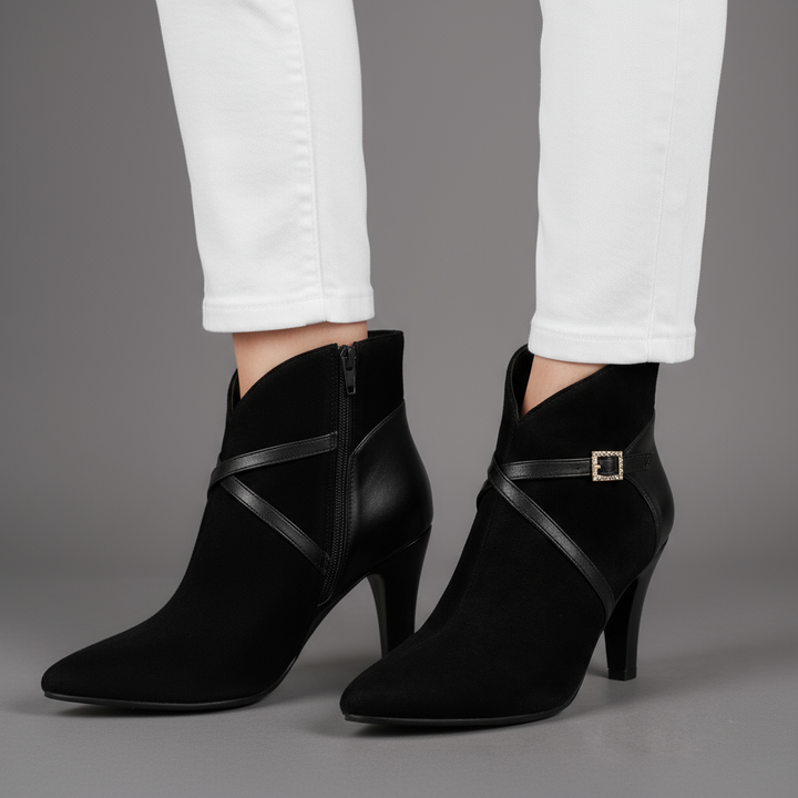 Penelope Pointed-Toe Ankle Boot