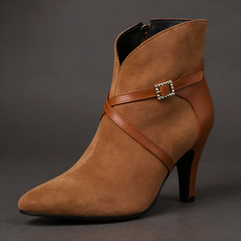 Penelope Pointed-Toe Ankle Boot