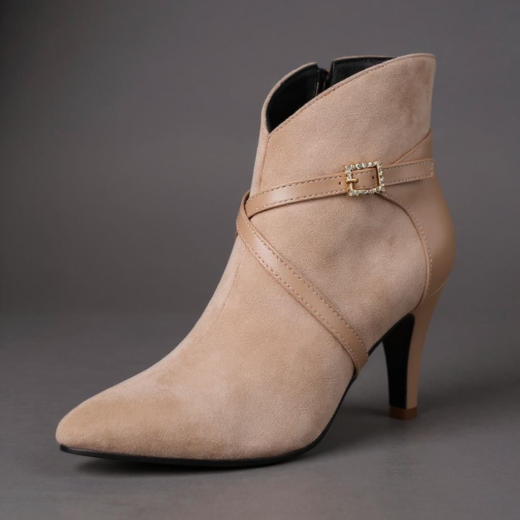 Penelope Pointed-Toe Ankle Boot