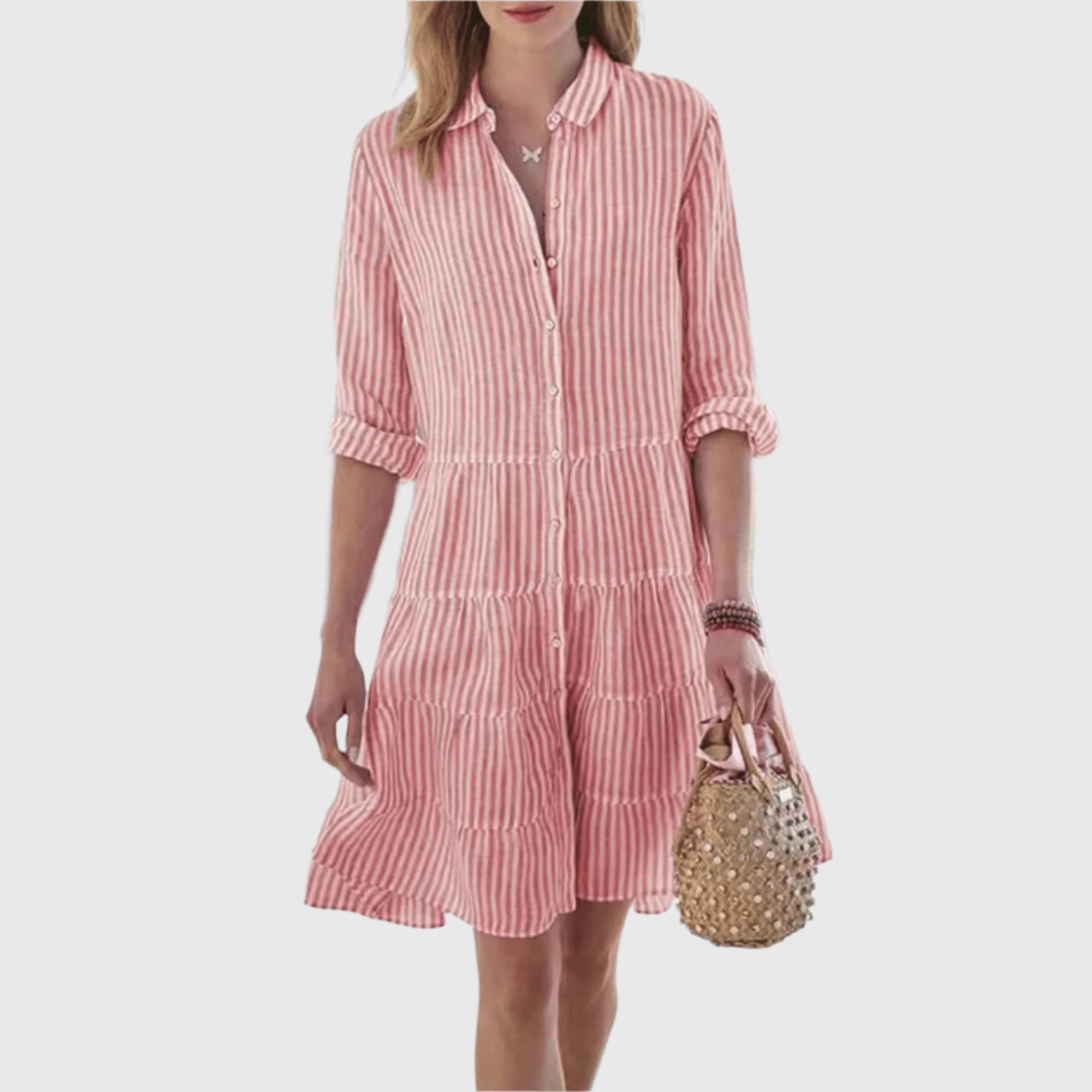Judith - Breezy Striped Dress