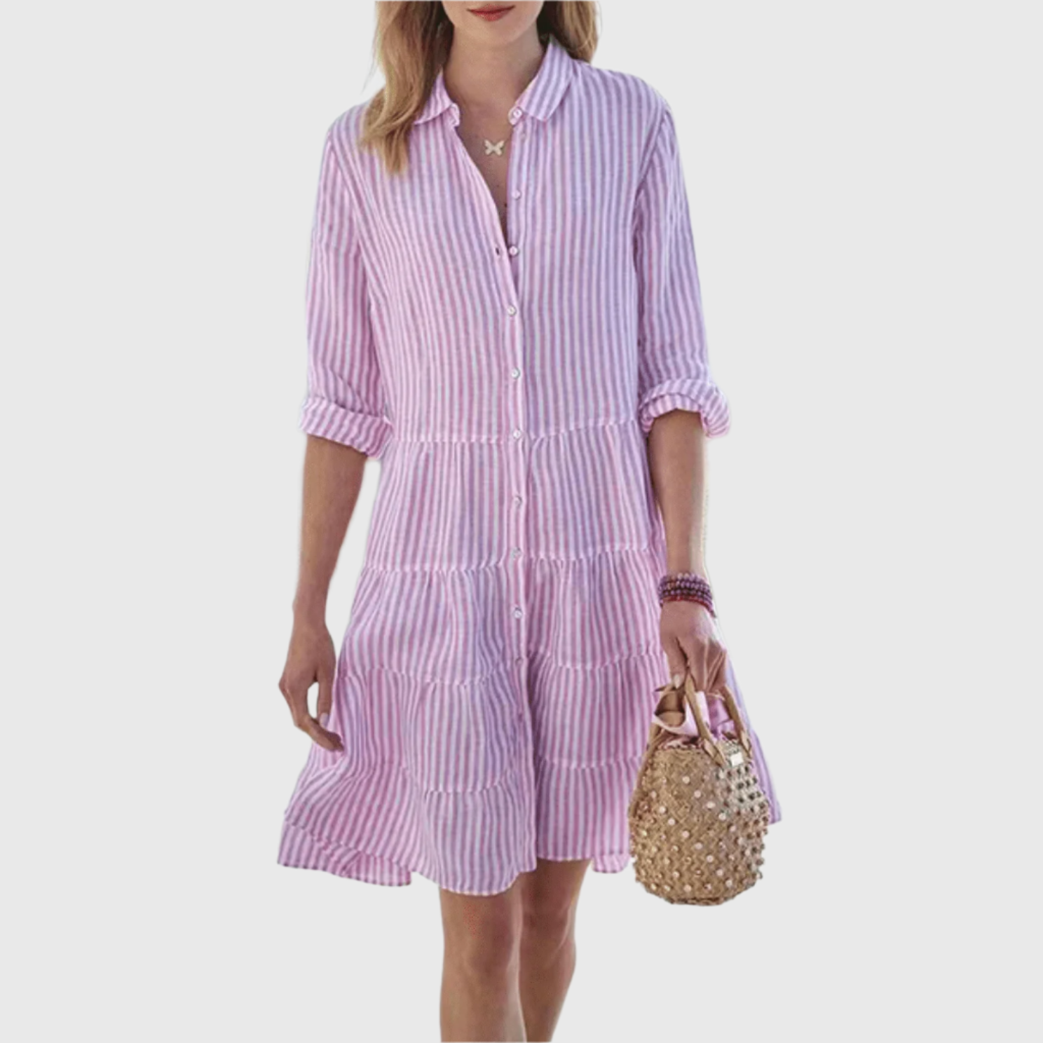 Judith - Breezy Striped Dress