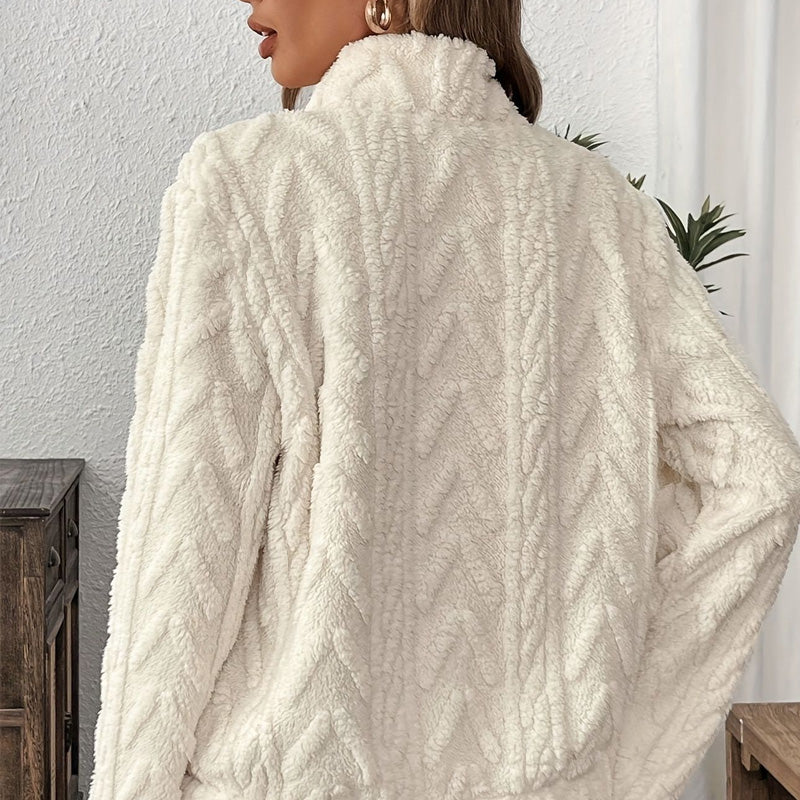 Isariel - Soft Half-Zip Sweater