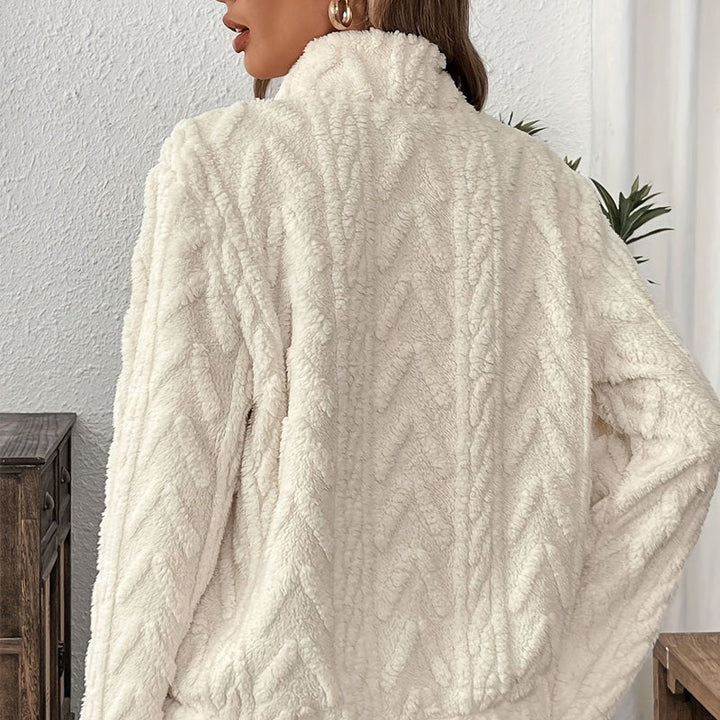 Isariel - Soft Half-Zip Sweater